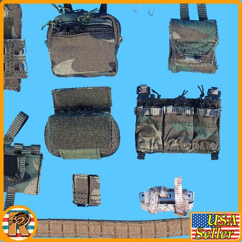 Shotshow Tactical Instructor - Juego completo de chaleco y bolsa - Escala 1/6 - Fácil simple - Imagen 3 de 6
