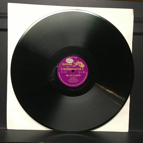 12" FRANCE 78 rpm Erika Rokyta soprano L'Oiseau-Lyre German folk 1938 Record M - Picture 3 of 7