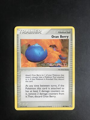 Oran Berry Reverse Holo - EX Emerald 80/106 - Uncommon Pokemon Card