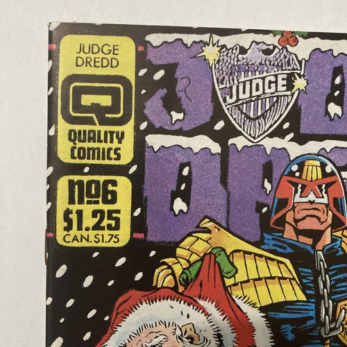 JUEZ DREDD #6 MARZO 1987 CÓMICS DE CALIDAD I Am The Law Reino Unido - Imagen 3 de 6