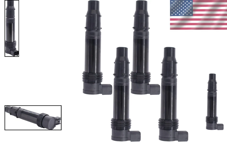 Paquete de bobinas de encendido de alto rendimiento para Suzuki GSXR 600 750 1000 y Can-Am 4X4 Foto 2 de 4