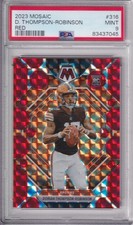 2023 Panini Mosaic Mosaic Red Dorian Thompson-Robinson #316 PSA 9