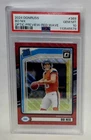 2024 Donruss Optic Preview Bo Nix Red Wave PSA 10 GEM MINT Rookie – Broncos QB