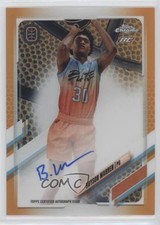 2021-22 Topps Chrome OTE Overtime Elite 22/25 Bryson Warren #CA-BW1 Auto 5l1