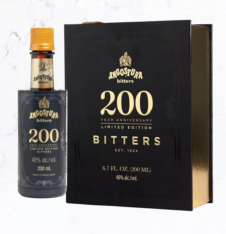 Angostura Cocktail Bitters 200 Year Anniversary Limited Edition 6.7 Ounce NEW