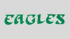3-Inch Philadelphia Eagles Patches E-A-G-L-E-S Letters Chenille Iron-On / Sew-On