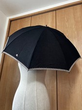 Burberry Folding Uv Parasol Accessory Compact Umbrella Original Navy blue used
