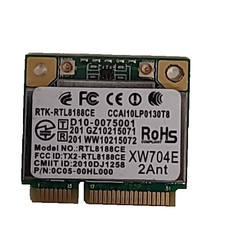 Realtek RTK-RTL8188CE Mini PCI-Express Półwymiarowa karta Wifi Karta WLAN 802.11b/g/n