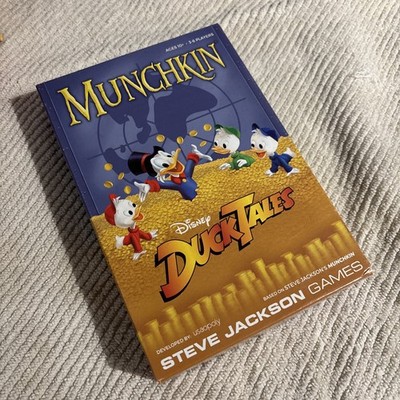 DuckTales Munchkin Card Game by USAopoly  | Box Opened Complete All Pieces