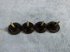 Technics SL-1700 Vintage Turntable parts original rubber foot Japan