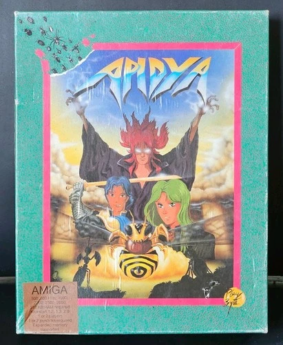 Apidya By Blue Byte ~ Original Boxed Amiga Game Please read description cheers