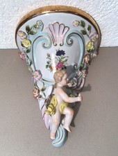 Porzellan, Blumen Konsole, Wand Konsole, Kons...