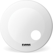 Evans EQ3 22 Inch Resonant Coated White Bass ...