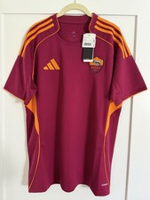 Adidas - AS Roma 2025/26 Jersey - Large