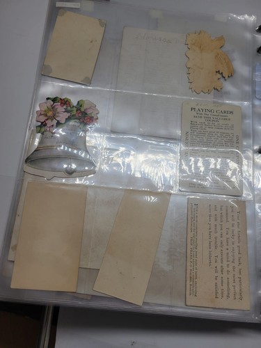 Victorian Trade Card & Ephemera Album – 1800s-1940s – 46 Pages Full - Picture 8 of 21