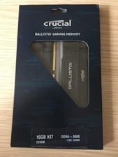 Crucial Ballistix DDR4-3600 16GB (2x8GB) RAM-Kit CL16-18-18-38 1.35V