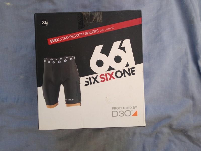 661 Evo Compression Shorts With Chamois Size XL