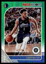 2019-20 Hoops Premium Stock Green Courtney Lee Dallas Mavericks #43