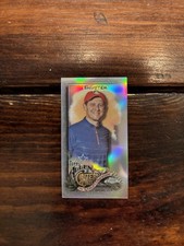 John Shuster - 2022 Topps Allen & Ginter Mini Chrome Refractor #214 - Curling