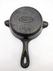 Vintage Wagner Ware 1050 D Cast Iron Mini Skillet Ashtray Spoon Rest