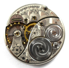 Vintage Elgin Grade 314 12s 15J Hunting Pocket Watch Movement lot.wk