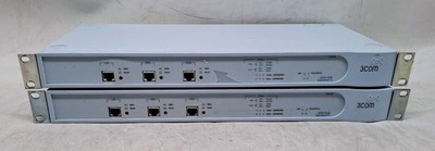 Lot of 2 3com 3cr16110-95 3Com SuperStack 3 Firewall Security Switch