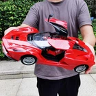 1:14 Electric RC Car Remote Control Vehicle with Opening Doors Toy for Kids Gift