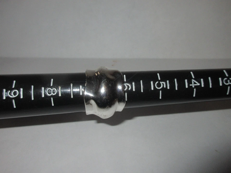 Anillo de bronce Robert Lee Morris banda curvas anillo talla 6,5 Foto 4 de 4