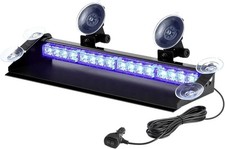 29 Flash Pattern Led Blue Emergency Dash Light Bar For Volunteer