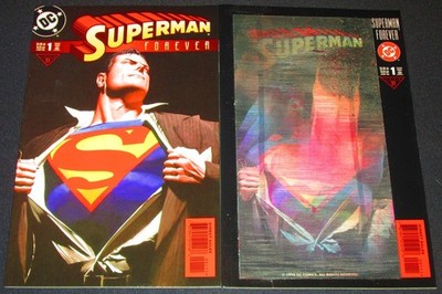 SUPERMAN FOREVER Issue #1 ~ BOTH VARIANTS! [DC 1998] READ FOR GRADE