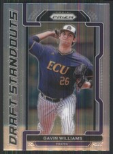2021 Panini Prizm Draft Picks Draft Standouts #DS-GW Gavin Williams 1821