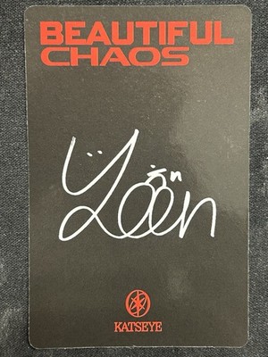 KATSEYE YOONCHAE BEAUTIFUL CHAOS PHOTOCARD WALMART EXCLUSIVE US