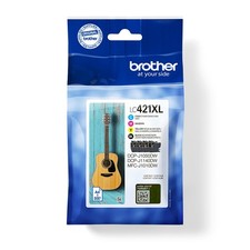 Brother LC-421XLVAL PagePack 4 pz Originale Resa elevata (XL) Nero, Ciano,