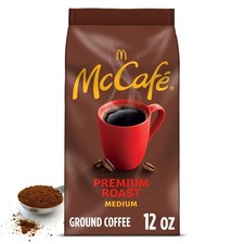 McCafe Premium Roast, Medium Roast Ground Coffee, 12 oz 12 Ounce Pack of 1