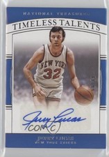 2019 National Treasures Timeless Talents Signatures 80/99 Jerry Lucas Auto 5l1