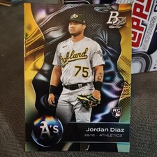 2023 Bowman Platinum - Jordan Diaz #27 (RC)