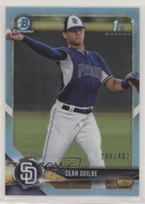 2018 Bowman Draft Chrome Sky Blue Refractor 208/402 Sean Guilbe #BDC-144 1u6