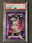 2024 Topps Cosmic Chrome SHOHEI OHTANI Purple Nebula Refractor /150 PSA 10