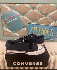 Converse All Stars Navy Blue Sneakers Size 7 Padded Style Unisex Lace Up