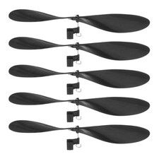 Plastic Propeller, Propeller Props Blade 7" Black, Pack of 5 