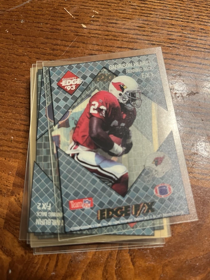 Cartões de futebol americano F/X Collectors Edge Edge - Imagem 3 de 4