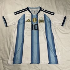 NWT 2026 Argentina Home Jersey MESSI #10 Player Version World Cup Gold Patch