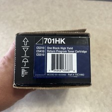 Lexmark 701 HK High Yield Toner Cartridge