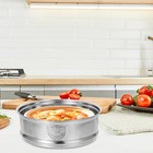Panier Vapeur En Acier Inoxydable 304 - 3 Tailles (S, M, L) - Pour Casserole Et Cuiseur à Riz - Cuisson Saine Et Facile