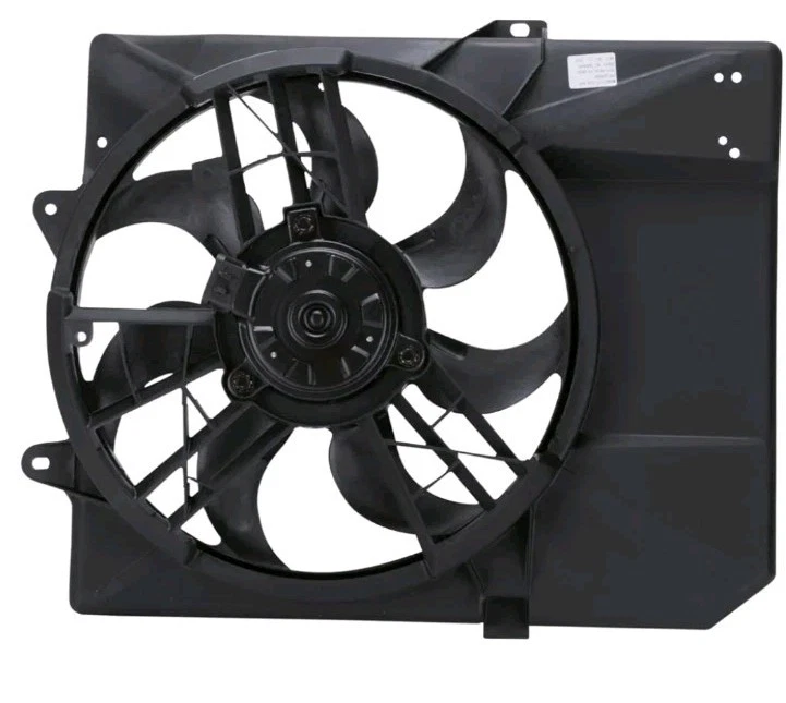 Ventilador de refrigeración de radiador y condensador TYC para 97-02 Ford Escort, 98-02 Mercury Tracer Foto 2 de 4