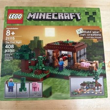 NIB LEGO Minecraft: The First Night 21115