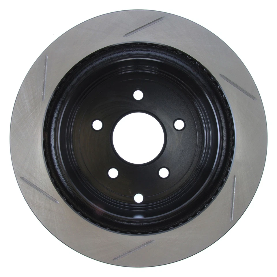 For Nissan Pathfinder 13-19 Sport Slotted 1-Piece Rear Driver Side Brake Rotor Foto 4 de 4