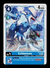 ExVeemon (BT12-022) Uncommon Blue Digimon CCG