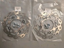 190mm pit dirt quad bike flat wavy brake disc 110cc 125cc 140cc Sdg X2 & BOLTS