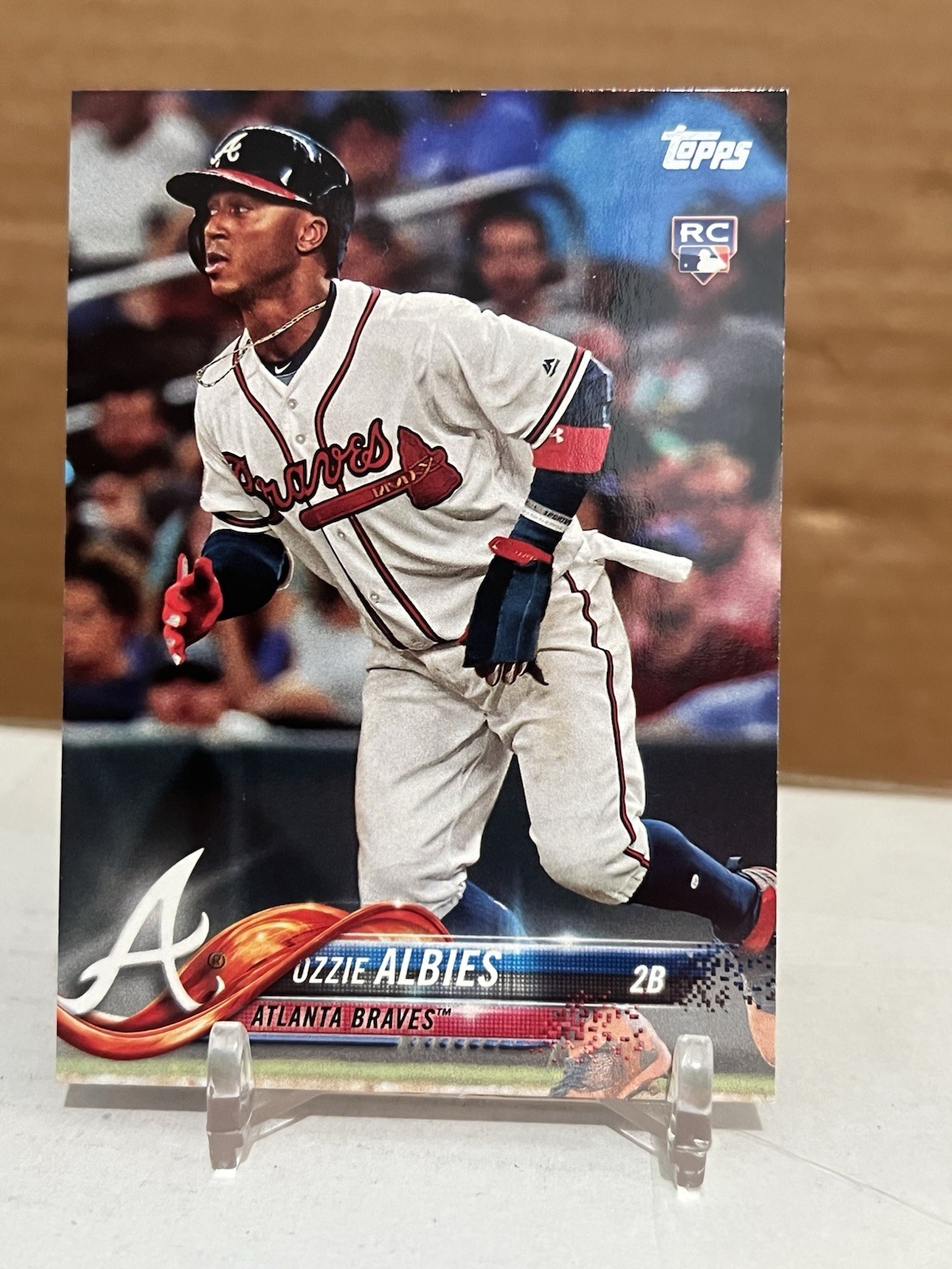 Ozzie Albies 2018 Topps #276 RC Rookie- Atlanta Braves